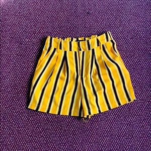 Paper bag shorts